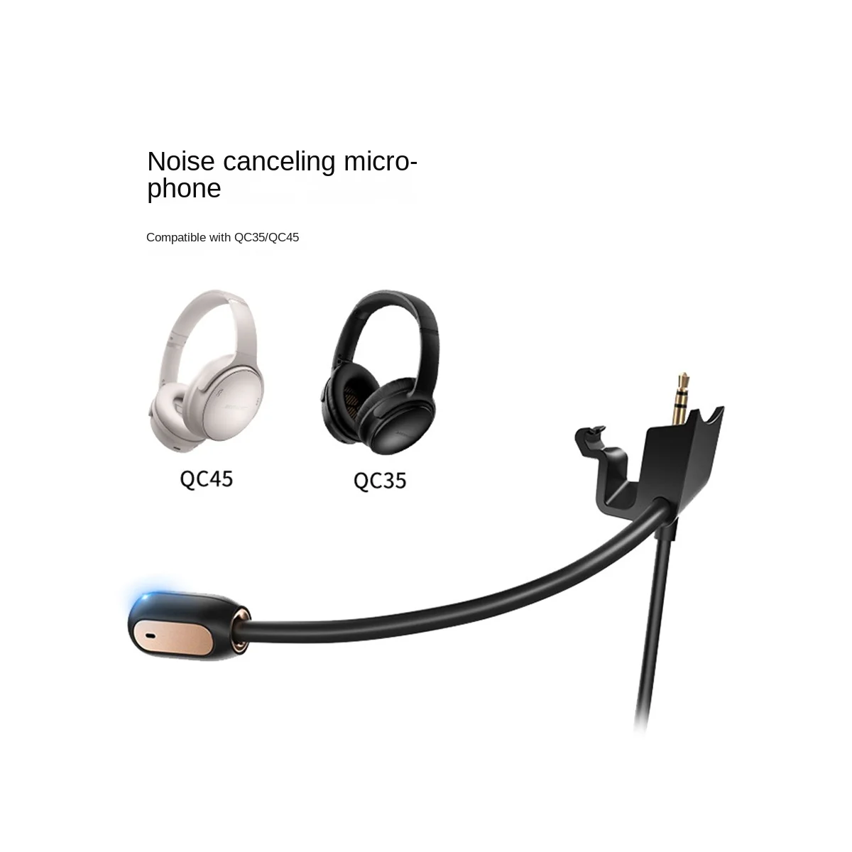 Аксесоари за слушалки Микрофон с шумопотискане 3,5 мм жак за слушалки BOSE QC35 QC35II с микрофон Изображение 5
