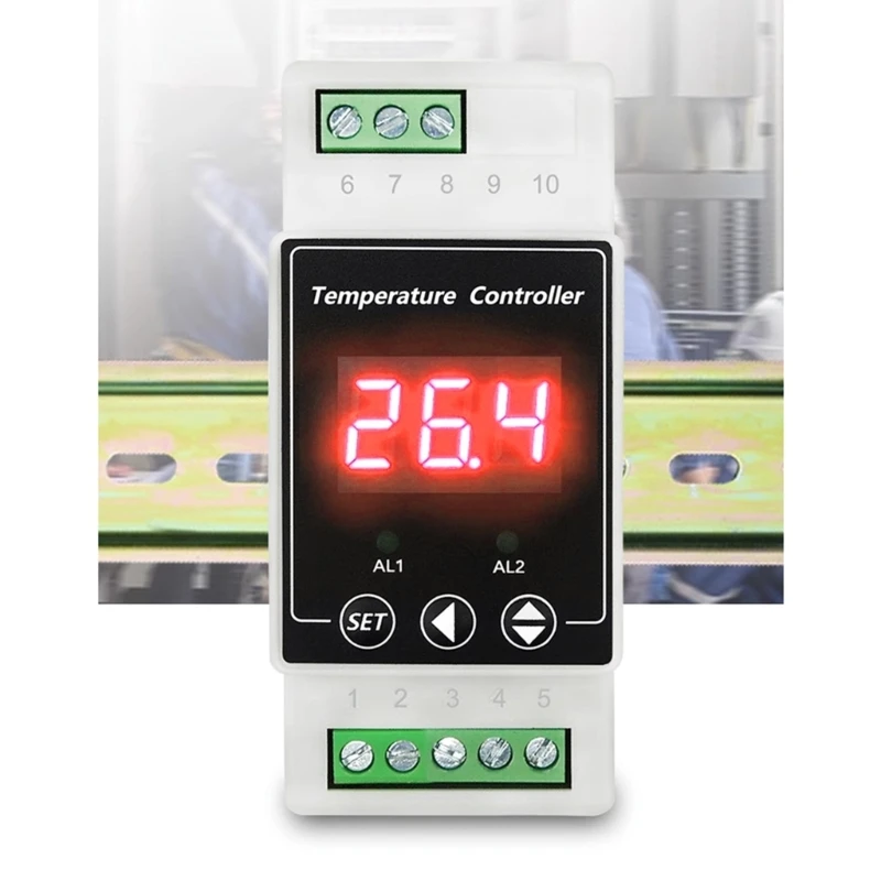 Монтирани на шина Регулатор на температурата, устройство за контрол на температурата, трайни Изображение 3