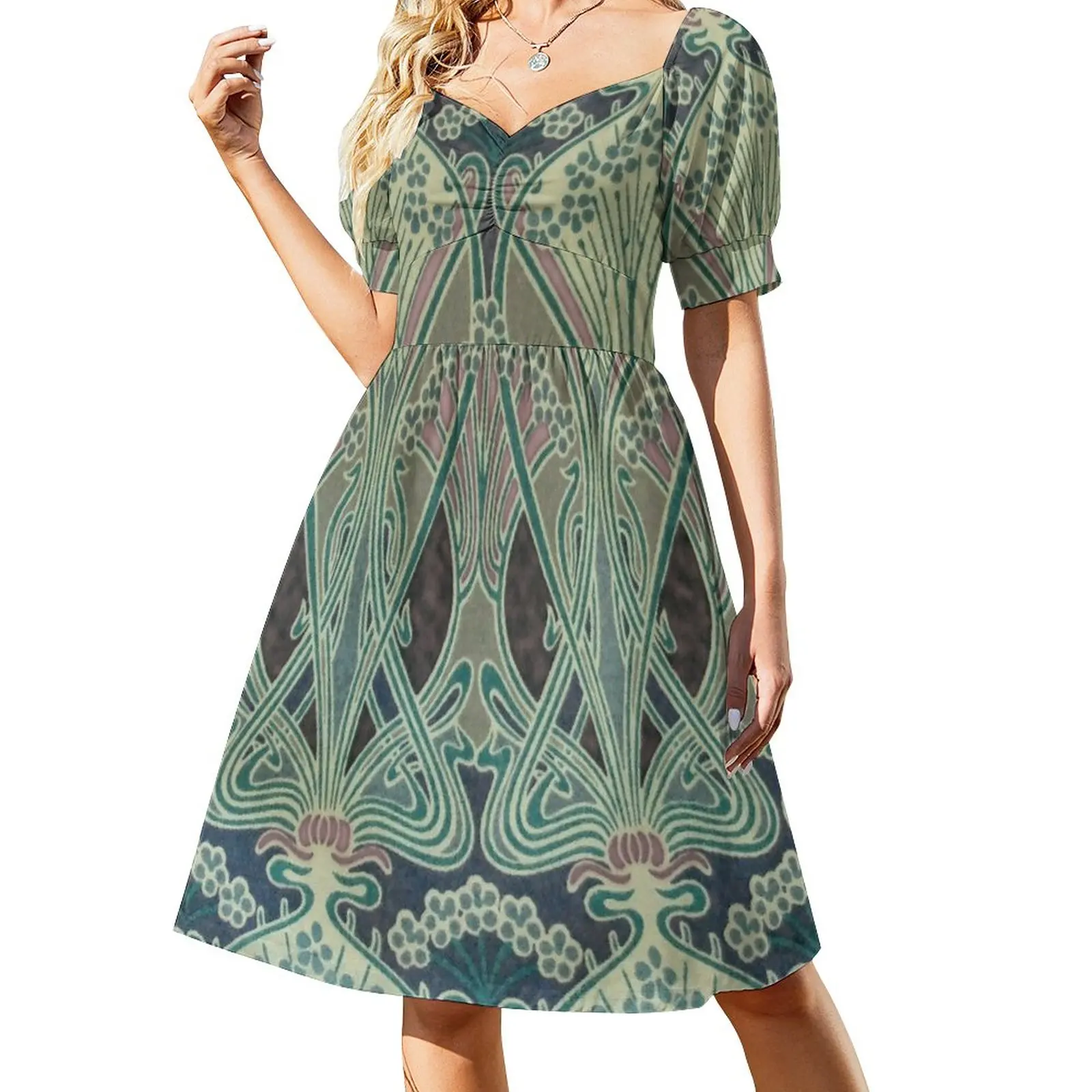 Лятото женствена рокля Absinthe До 2023, Женски лятна дълга рокля, дамски рокли, Летни рокли за жените Изображение 0