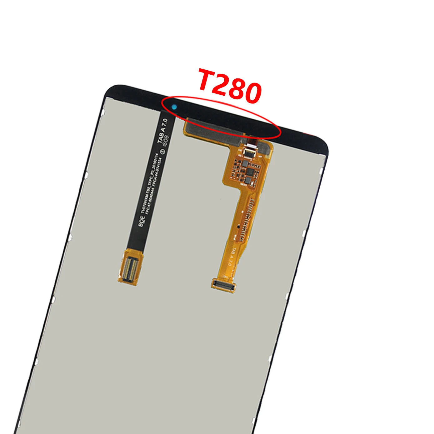За Samsung Galaxy Tab A 7,0 (2016) SM-T280 T280 T285 LCD Сензорен дисплей Дигитайзер Сензори Пълна Монтаж на Панел LCD T285 Изображение 3
