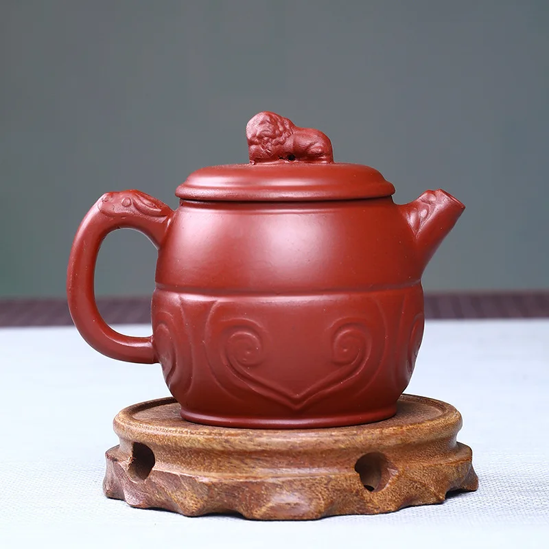 250 мл Кана от Исинской лилава глина, чайник Xi Shi, Чай набор от Dahongpao, Известният домашен чайник, ръчна изработка, Аксесоари за чайна церемония Изображение 1