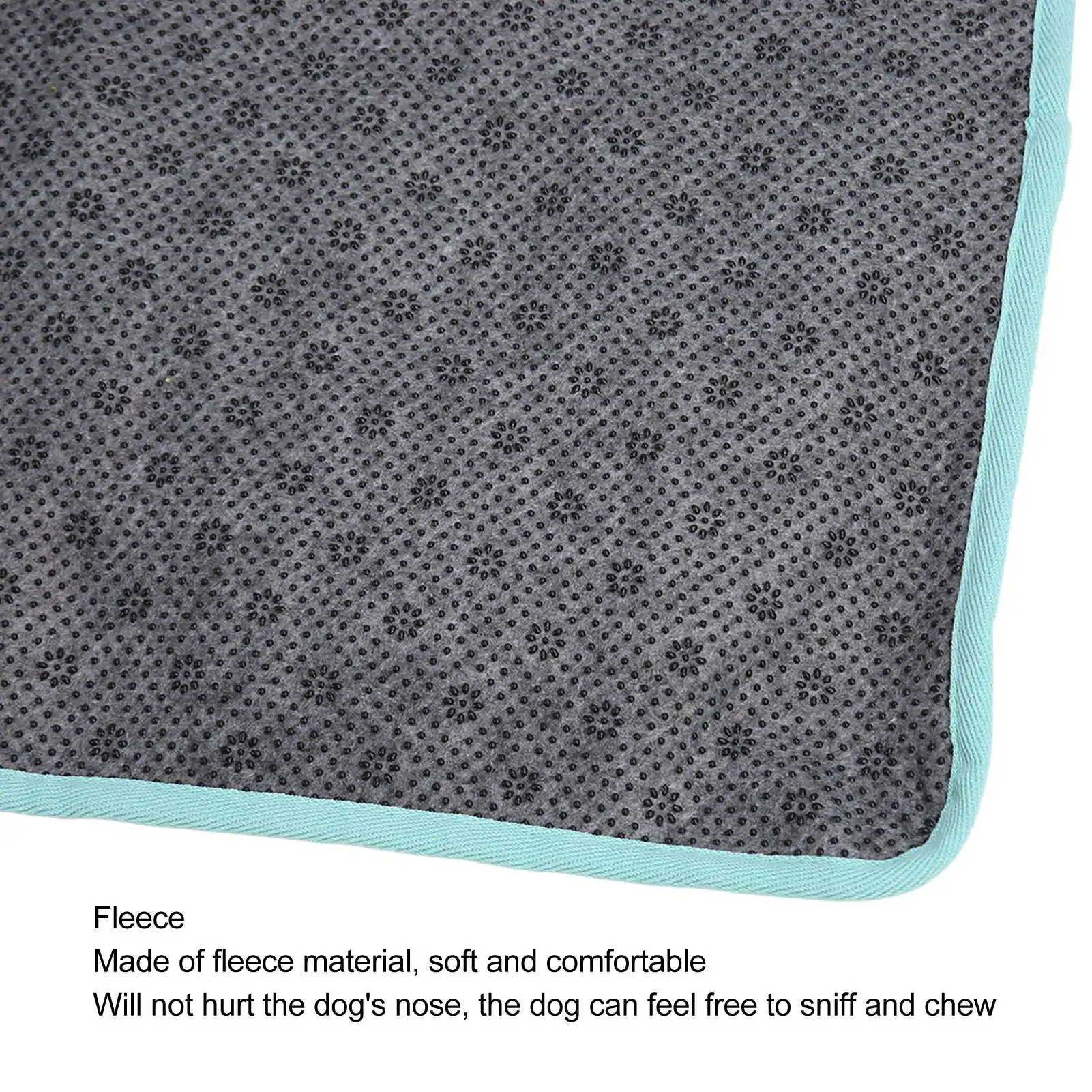 Подложка за хранене на кучета, обнюхивающих Бавното хранене, лесно моющийся, Интерактивен тренировъчен подложка за обнюхивания домашни любимци Изображение 5