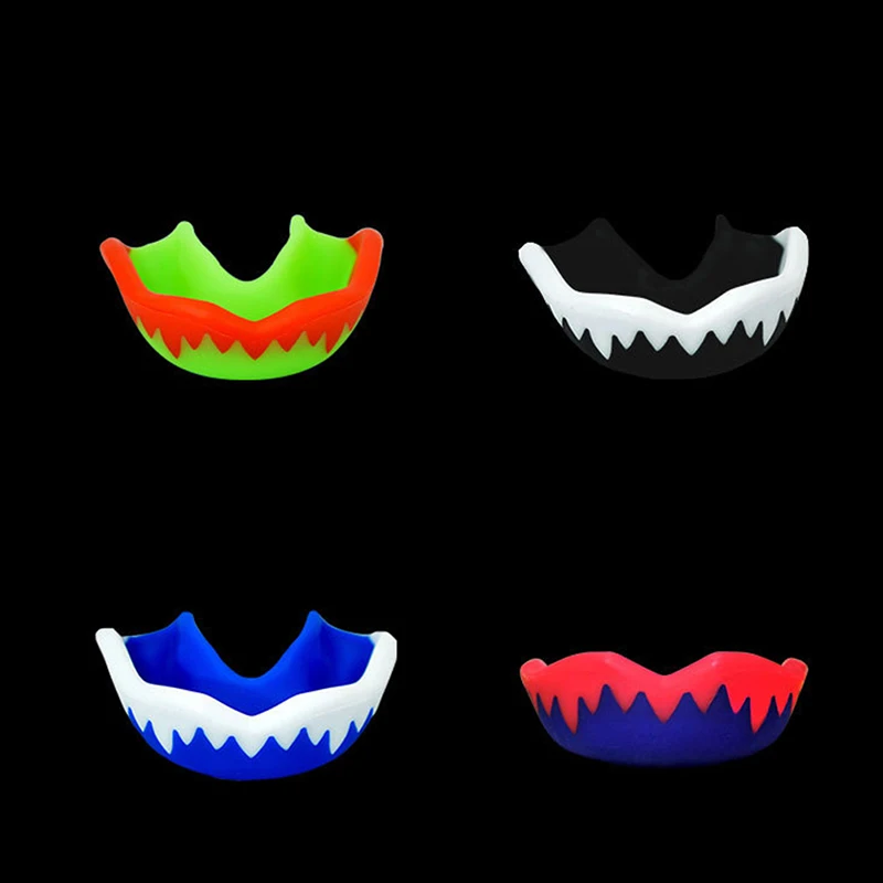 1 Предмет EVA Зъбни щитове за фитнес, бокс, баскетбол, тренировъчен бандаж, устата охрана, защита на зъбите Изображение 1